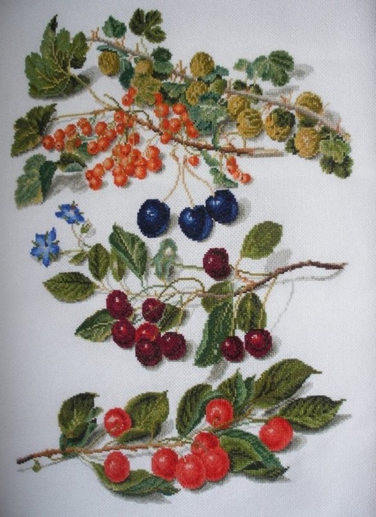 Набор для вышивания Thea Gouverneur 3063 Cherries