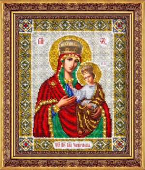 Паутинка Б-1043 Пресвятая Богородица Черниговская