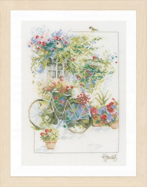 Lanarte PN-0168447 Flowers & bicycle