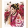 Набор для вышивания Lanarte PN-0170199 Asian lady in pink