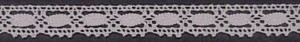 IEMESA 1798/64 Мерсеризованное хлопковое кружево, ширина 15 мм, цвет светло-серый