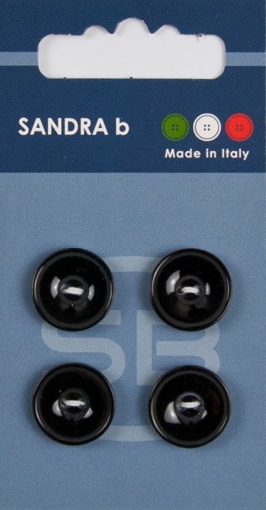 Sandra CARD165 Пуговицы, черный