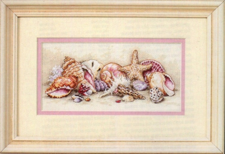Набор для вышивания Dimensions 65035 Seashell Treasures