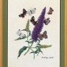 Набор для вышивания Eva Rosenstand 12-739 Веселые бабочки
