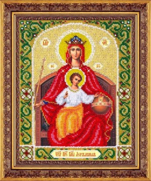 Паутинка Б-1045 Пресвятая Богородица Державная