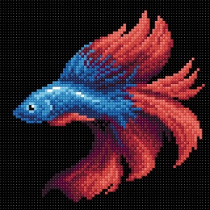 Brilliart МС-057 Рыбка красная