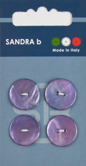 Sandra CARD066 Пуговицы, лиловый