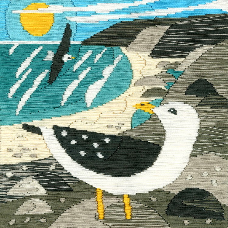 Набор для вышивания Derwentwater Designs SSMJ1 Seagulls