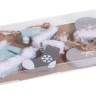 Rayher 56978000 Набор декоративных элементов-подвесок "Модная зима"