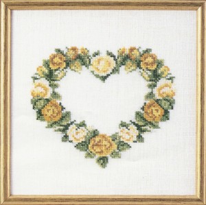 Oehlenschlager 65179 Сердце из желтых роз