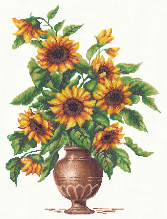 Набор для вышивания Чудесная игла 40-29 Солнечные цветы