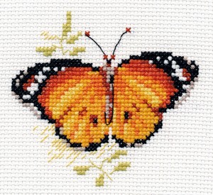 Алиса 0-148 Яркие бабочки. Оранжевая
