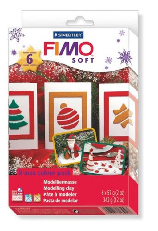 Fimo 8023 08 P Набор для создания декораций Fimo soft Рождество