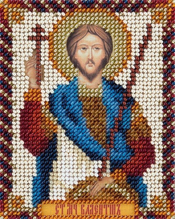 Набор для вышивания Панна CM-1935 (ЦМ-1935) Икона Святого мученика Валентина Доростольского