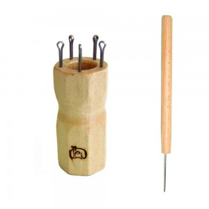 Klass&Gessmann 680-005 Куколка для вязания шнура ромбовидная на 5 крючков с иглой