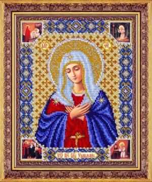 Паутинка Б-1047 Пресвятая Богородица Умиление