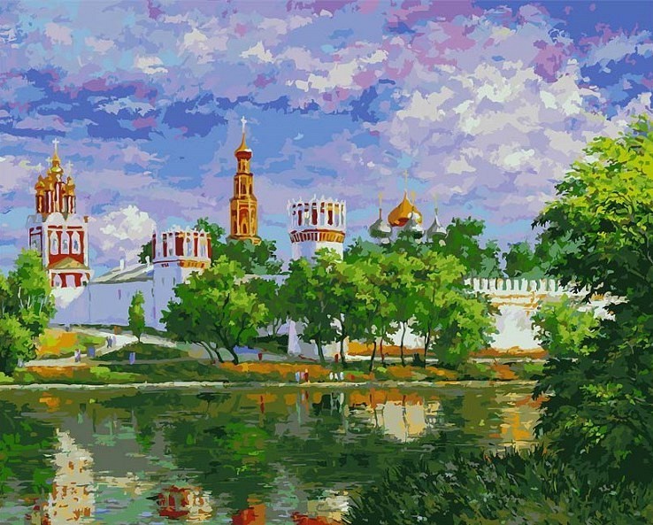 Белоснежка 019-AB Новодевичий монастырь