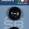 Sandra CARD168 Пуговицы, черный