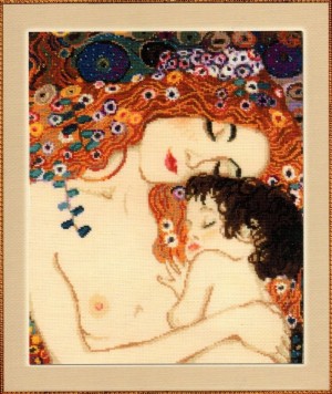 Риолис 916 "Материнская любовь" по мотивам картины Г. Климта