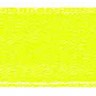 SAFISA 110-11мм-201 Лента атласная двусторонняя, ширина 11 мм, цвет 201 - неоновый желтый