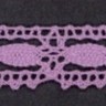 IEMESA 1798/88 Мерсеризованное хлопковое кружево, ширина 15 мм, цвет сиреневый