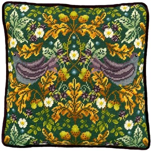 Bothy Threads TKTB3 Подушка "Autumn Starlings Tapestry" Karen Tye Bentley