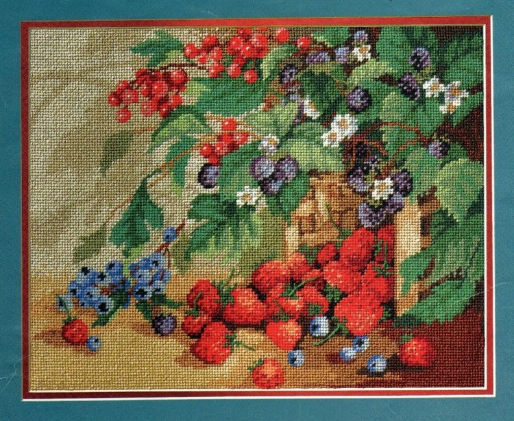 Набор для вышивания Bucilla 04691 Berries Still Life