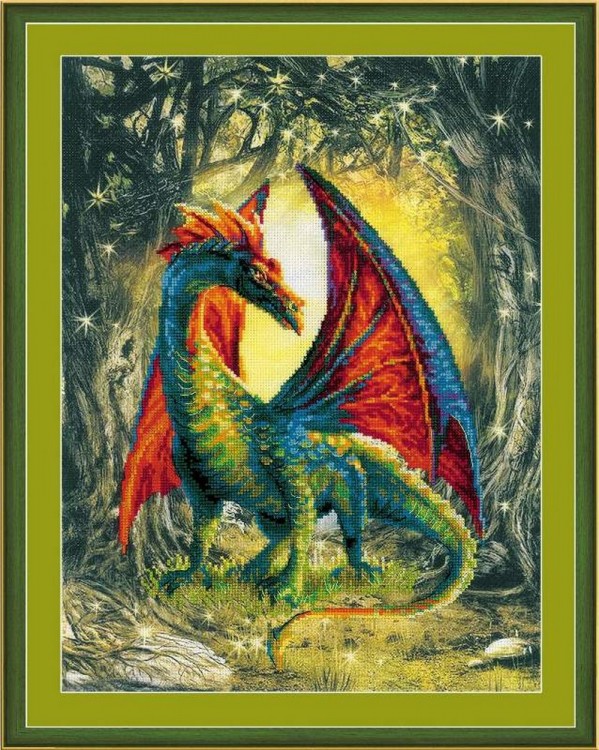 Набор для вышивания Риолис РТ-0057 Лесной дракон