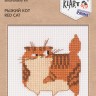 Набор для вышивания Кларт 12-046 Рыжий кот