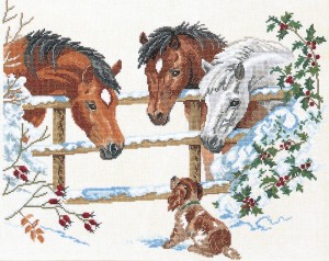Eva Rosenstand 12-741 Лошадки и щенок