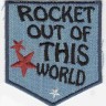 HKM 33633/1SB Термоаппликация "Rocket out of this World"
