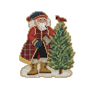 Mill Hill MH202231 Scotch Pine Santa (Шотландский Санта с сосной)