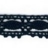 IEMESA 1798/9S Мерсеризованное хлопковое кружево, ширина 15 мм, цвет темно-синий