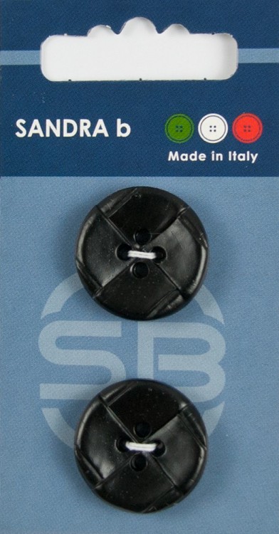Sandra CARD171 Пуговицы, черный
