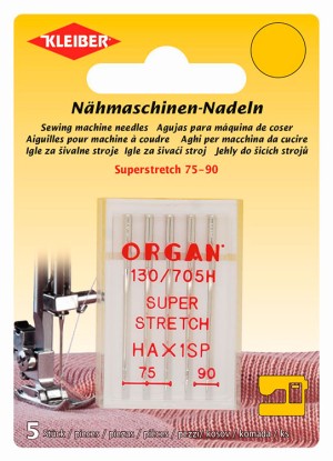 Kleiber 699-95 Набор игл для швейной машинки ORGAN, стрейч