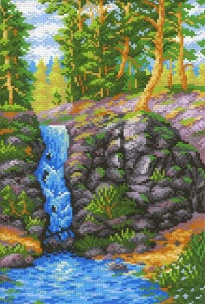 М.П.Студия СК-078 Лесной водопад
