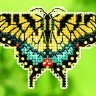 Набор для вышивания Mill Hill MH185104 Yellow Swallowtail (Желтый махаон)