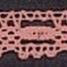 IEMESA 1798/F3 Мерсеризованное хлопковое кружево, ширина 15 мм, цвет грязно-розовый