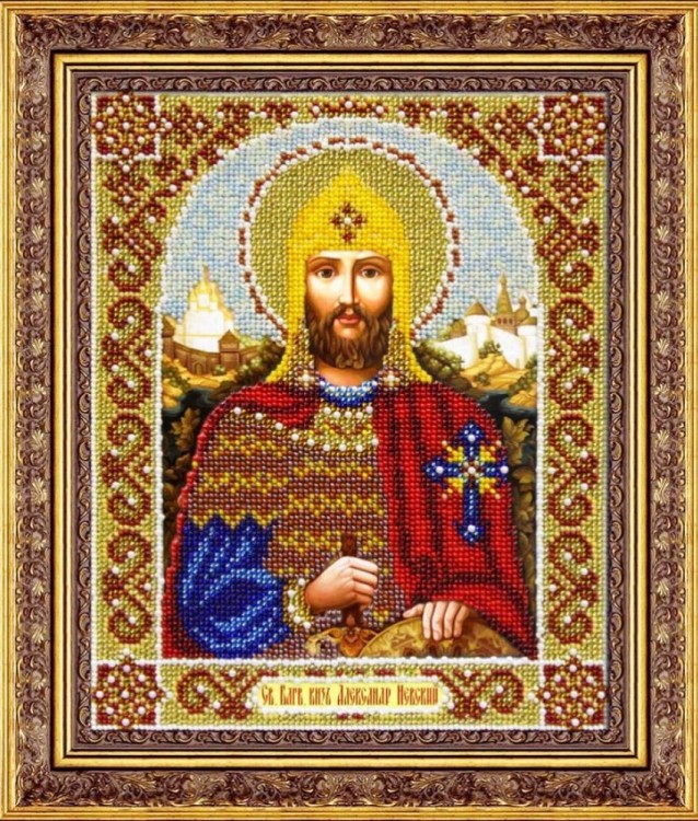 Набор для вышивания Паутинка Б-1052 Святой Благоверный князь Александр Невский