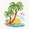 Набор для вышивания Алиса 0-155 Пальмовый островок