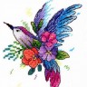 Набор для вышивания Жар-Птица В-256 Райская птичка