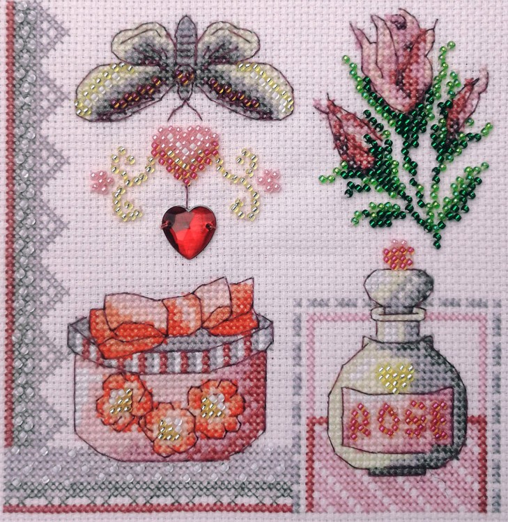 Набор для вышивания Марья Искусница 13.003.37 Аромат розы
