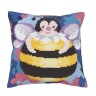 Набор для вышивания Collection D'Art 5035 Подушка "Пчелка"