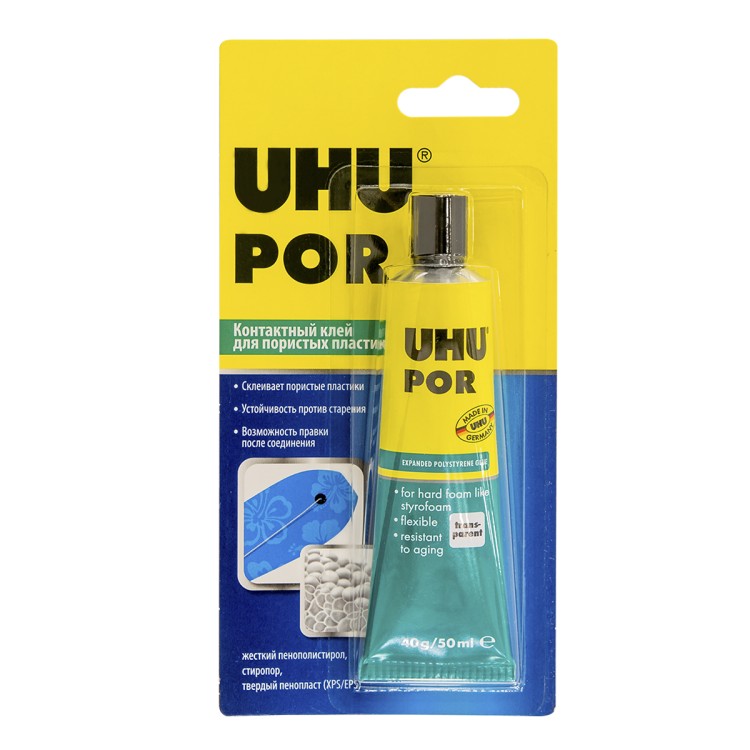 UHU 40359/В Клей для пористого пластика Por