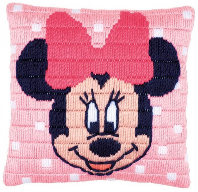 Набор для вышивания Vervaco PN-0169203 Подушка "Минни Маус (Disney)"