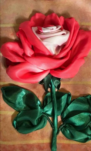Каролинка КЛ(Н)-4017 Бело-розовая роза