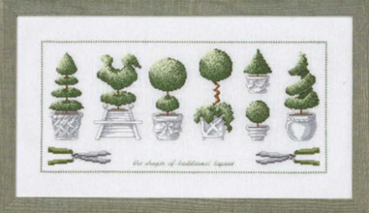 Набор для вышивания Permin 70-8431 Деревья