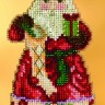 Набор для вышивания Mill Hill JS203105 Christmas Spirit Santa (Санта Дух Рождества)