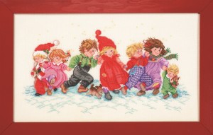 Eva Rosenstand 14-258 Дети в снегу