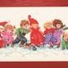 Набор для вышивания Eva Rosenstand 14-258 Дети в снегу